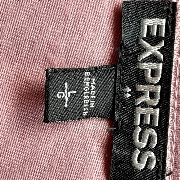 Express lace up front sz large - Picture 5 of 5